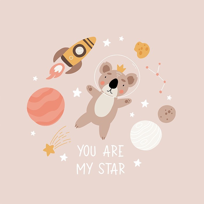 Πίνακας σε Plexiglass Παιδικά - You Are My Star Πίνακας σε Plexiglass Παιδικά - You Are My Star