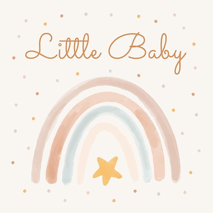 Πίνακας σε Plexiglass Παιδικά - Little Rainbow Baby Πίνακας σε Plexiglass Παιδικά - Little Rainbow Baby