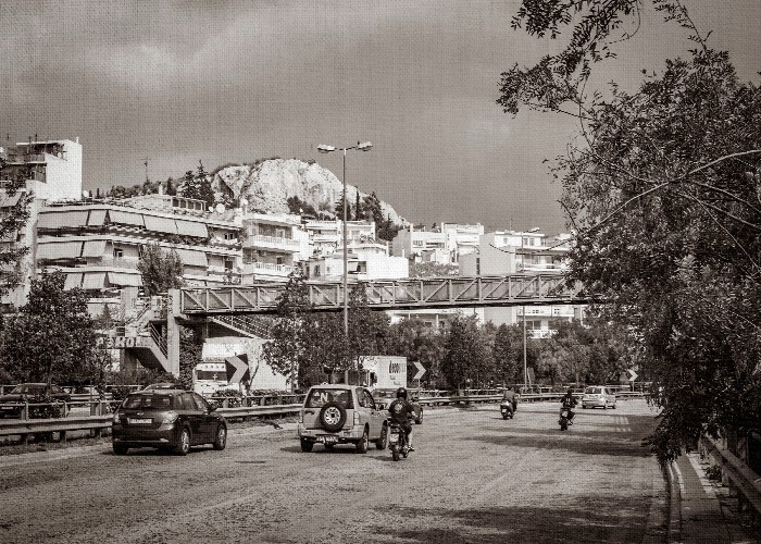 Vintage Πίνακες – Ασπρόμαυρη Αθήνα 