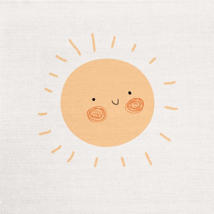 Παιδικά Πίνακας και Χαριτωμένος ήλιος