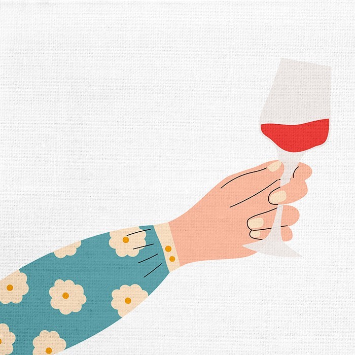 Πίνακας και Πρόποση με κρασί 