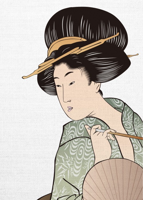 Art photos Πίνακες με Παραδοσιακή Γιαπωνέζα