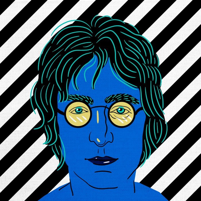Art photos Πίνακες με τον John Lennon