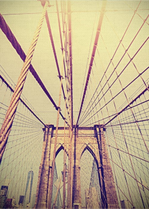 Πόλεις Πίνακας Νέα Υόρκη με την Γέφυρα του Μπρούκλιν
