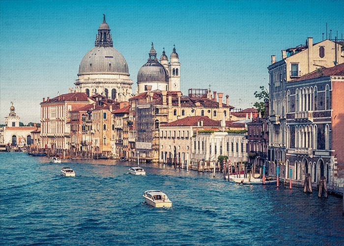 Ιταλία Πίνακας με το Κανάλι της Βενετίας