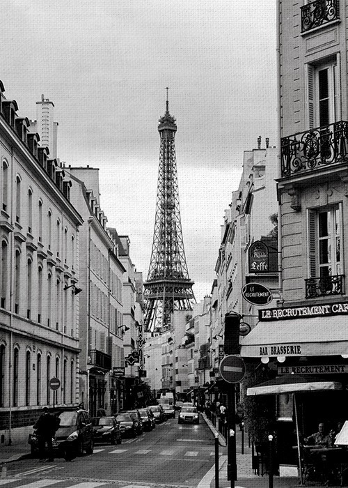 Πίνακας με Δρόμο στη πόλη Παρίσι