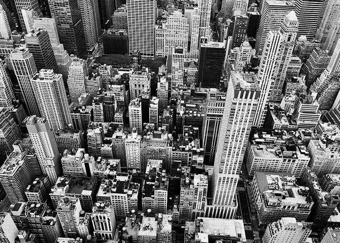 Λήψη της πόλης Νέα Υόρκη σε πίνακα
