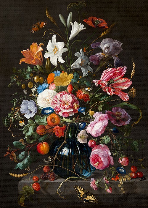 Ζωγραφική Πίνακας με Βάζο με λουλούδια