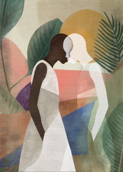 Art photos Πίνακες με Όμορφες αφρικάνες