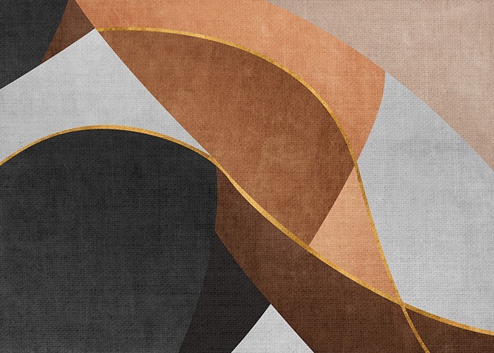 Πίνακας Abstract με Πολύχρωμο γεωμετρικό σχέδιο