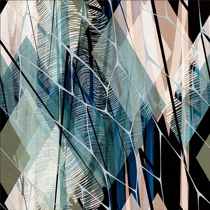 Πίνακας Abstract με Πολύχρωμη σύνθεση