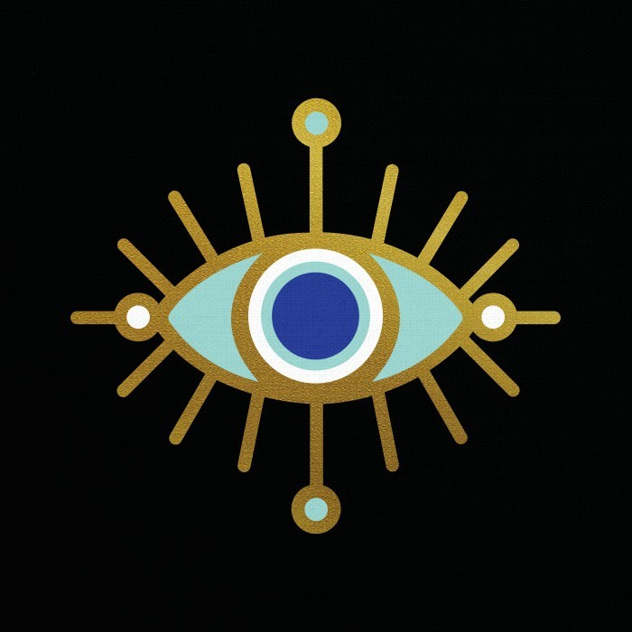 Gold Πίνακες – Mystical Eye