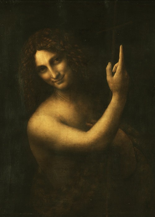 Leonardo Da Vinci Πίνακες – Saint Jean-Baptiste