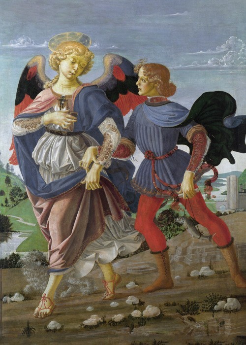 Leonardo Da Vinci Πίνακες – Tobias and the Angel