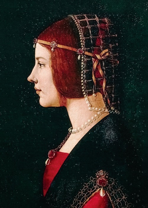 Leonardo Da Vinci Πίνακες – Portrait of a Lady