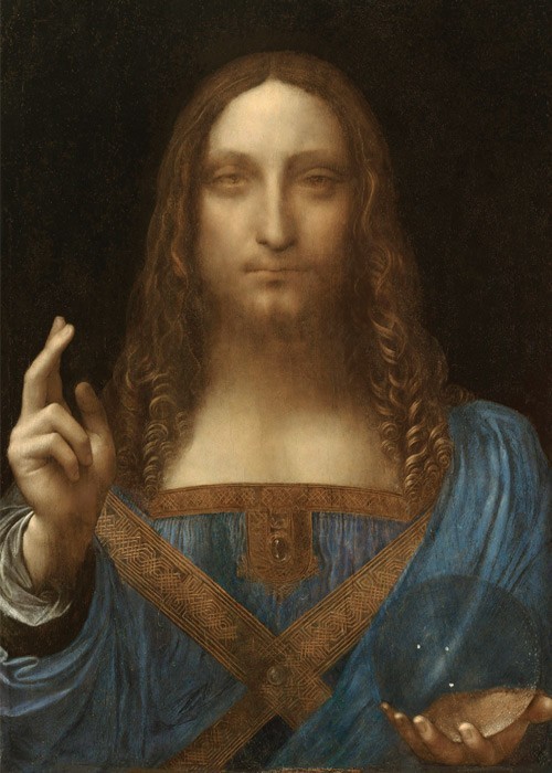 Leonardo Da Vinci Πίνακες – Salvator Mundi