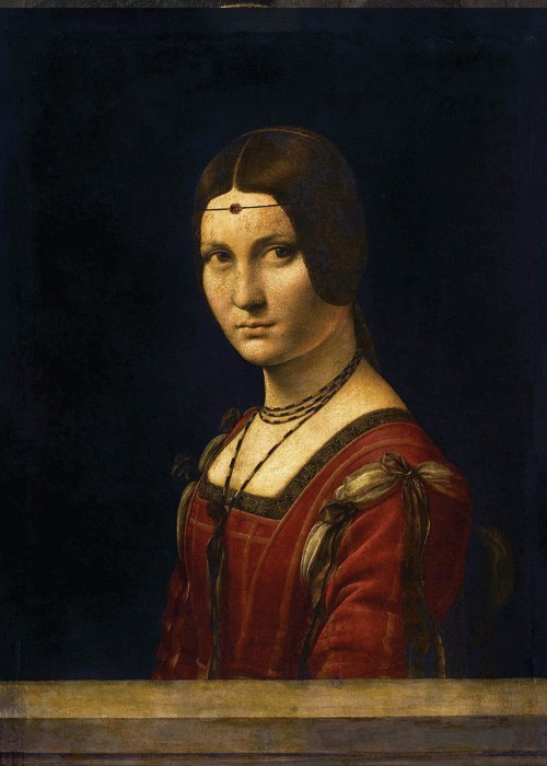 Leonardo Da Vinci Πίνακες – La Belle Ferronnière