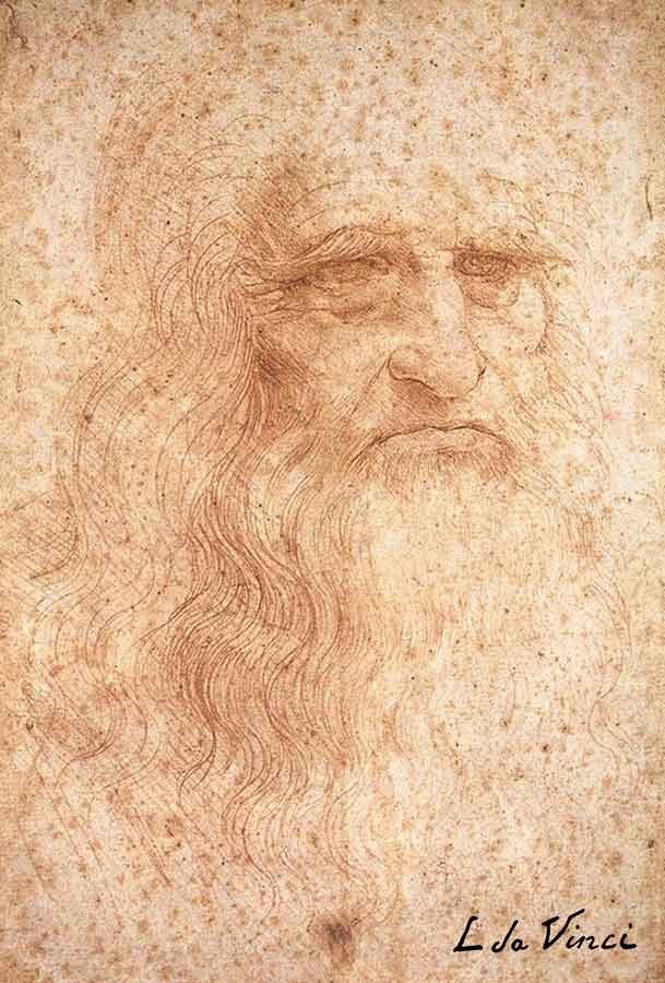 Leonardo Da Vinci Πίνακες – Leonardo da Vinci - Self-Portrait