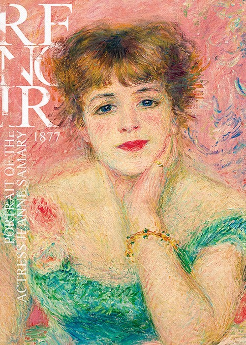 Renoir Πίνακες – Portrait de lactrice Jeanne Samary
