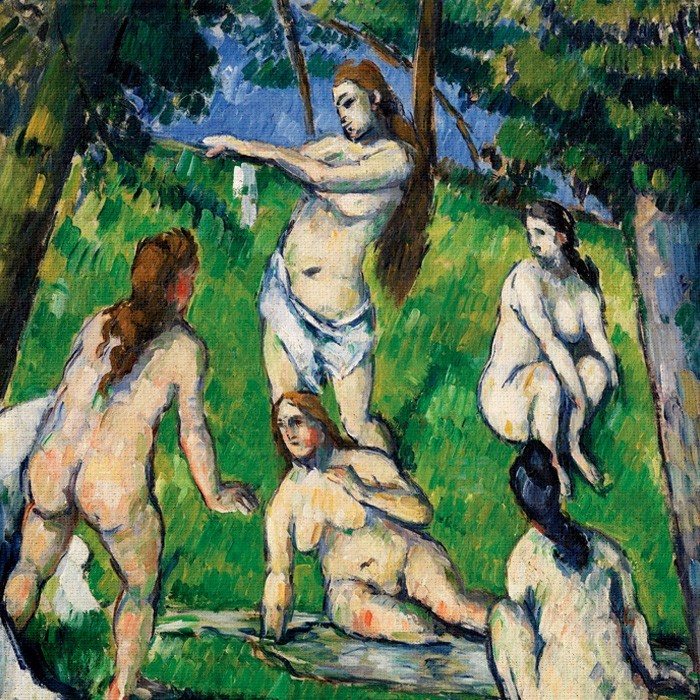Paul Cezanne Πίνακες – Five Bathers