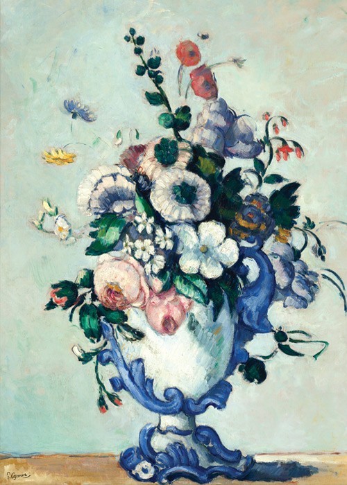 Paul Cezanne Πίνακες – Rococo Vase, 1876
