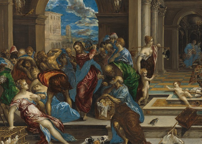 El Greco Πίνακες – Christ Driving the Money Changers from the Temple