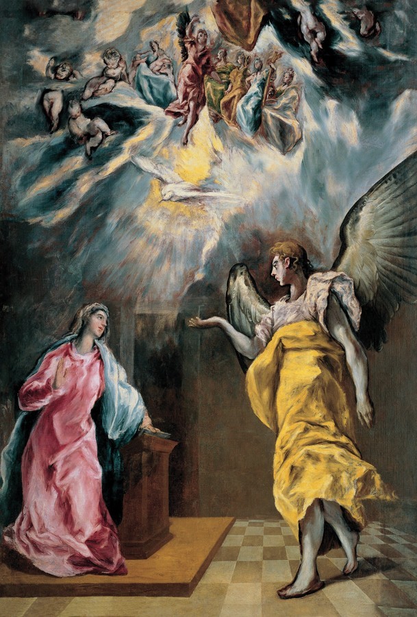 El Greco Πίνακες – The Annunciation