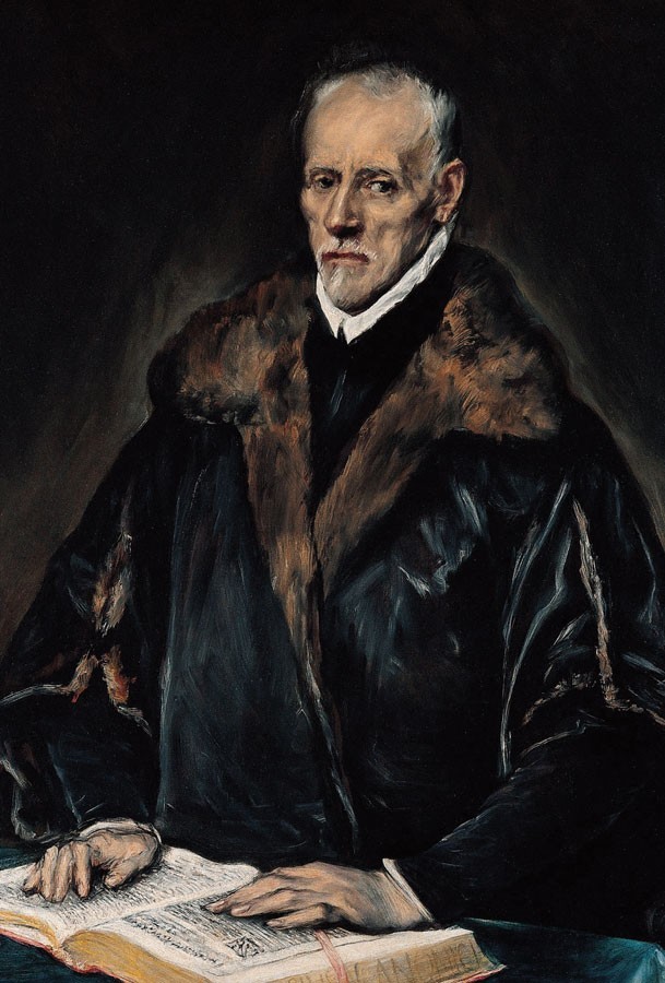 El Greco Πίνακες – Portrait of Dr. Francisco de Pisa