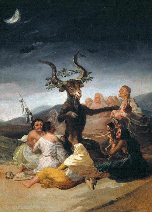 Francisco Goya Πίνακες – Witches Sabbath, 1798
