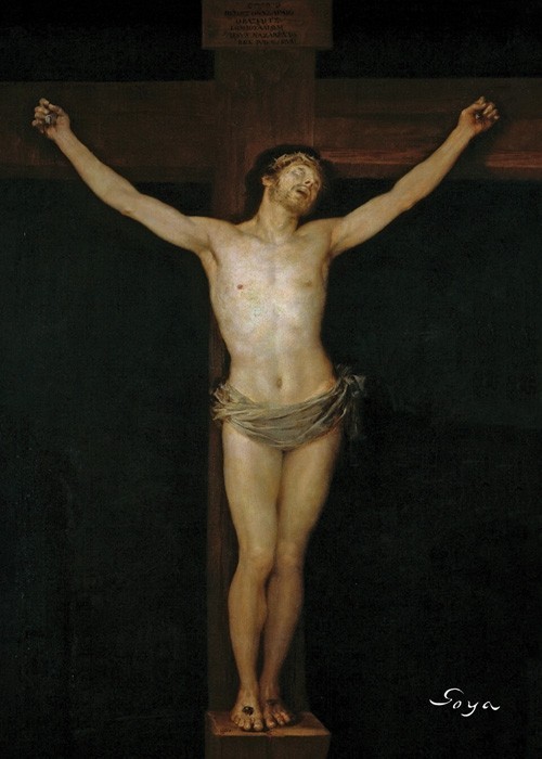 Francisco Goya Πίνακες – Ο εσταυρωμένος Χριστός