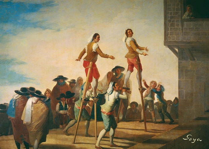 Francisco Goya Πίνακες – Οι ξυλοπόδαροι
