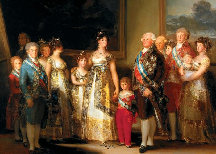 Francisco Goya Πίνακες – Η οικογένεια του Καρόλου Δ΄
