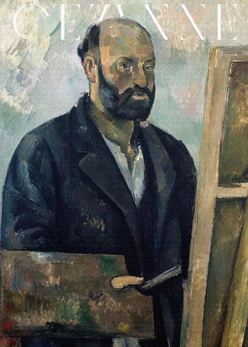 Paul Cezanne Πίνακες – Self-Portrait with Palette