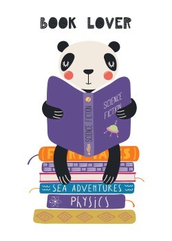 Panda:book lover