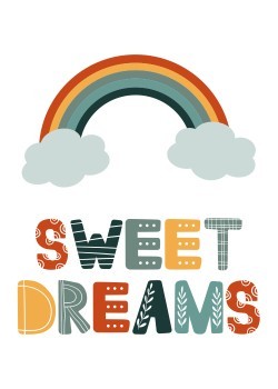 Rainbow sweet dreams