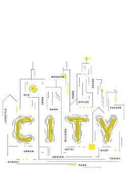 Περίγραμμα μιας πόλης