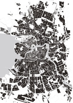 Χάρτης με Οικοδομικά Τετράγωνα