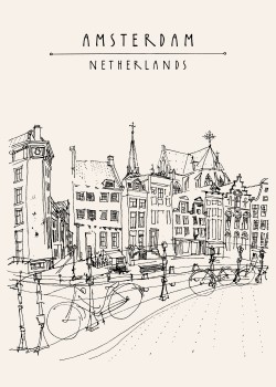 Σκίτσο Άμστερνταμ