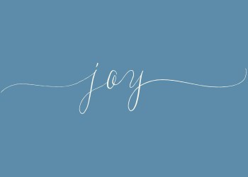Joy blue