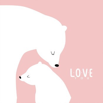 Μαμά και μωρό αρκούδες
