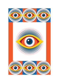 Bauhaus abstract eye