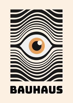 Abstract Bauhaus Eye