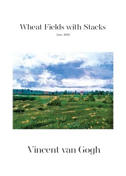 Wheat Fields with Stacks