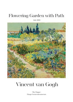 Flowering Garden with Path