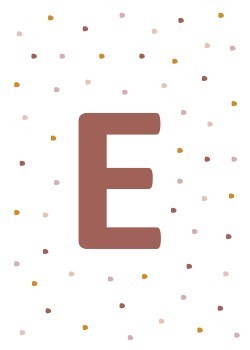 Ε lettering