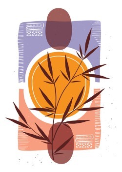 Sun and Leaves