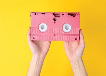 Pink Audio Cassette