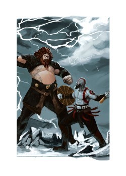 Kratos and Thor