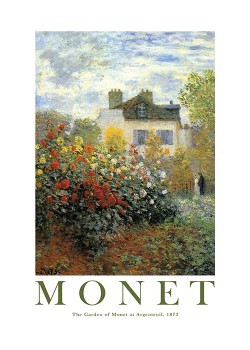The Garden of Monet at Argenteuil (1873)