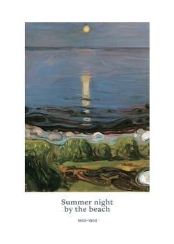 Summer night by the beach, 1902-03